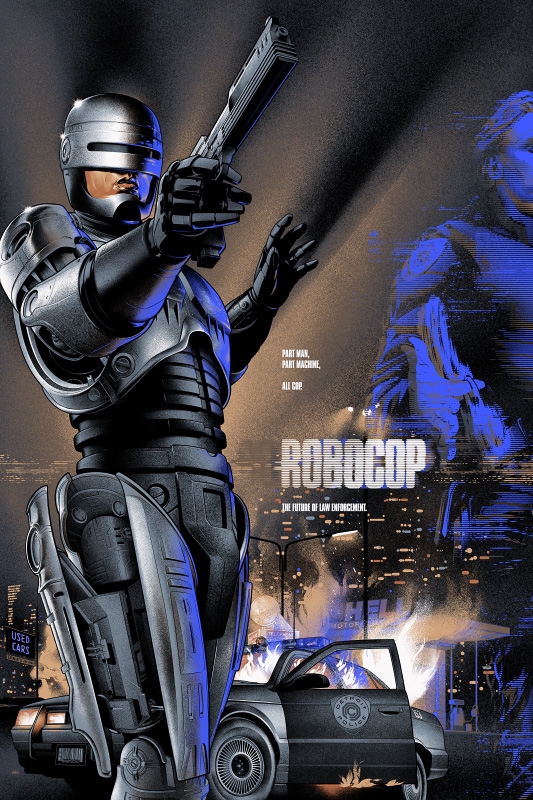 MONDO ロボコップ VARIANT ポスター BY MARTIN ANSIN Robocop : Martin Ansin | Illustration